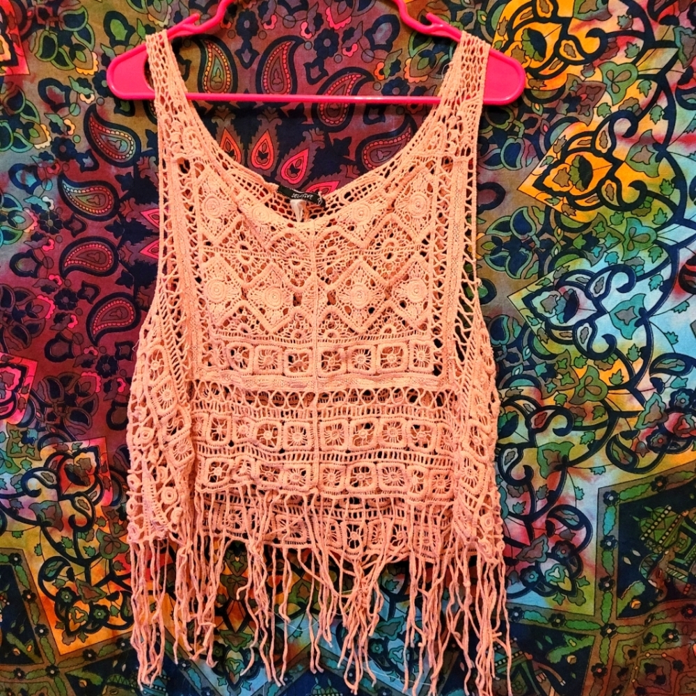Laced Crop Top